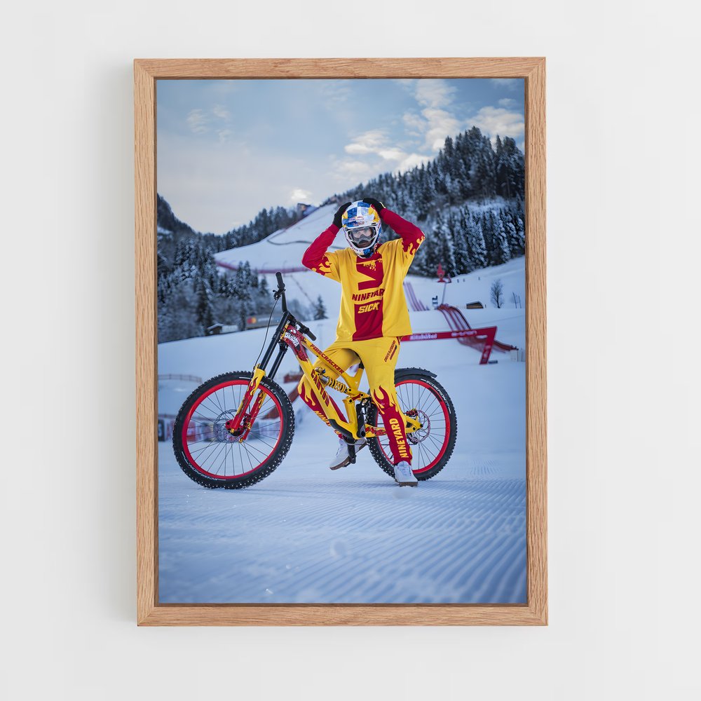 Poster Neige BMX (vue 4)