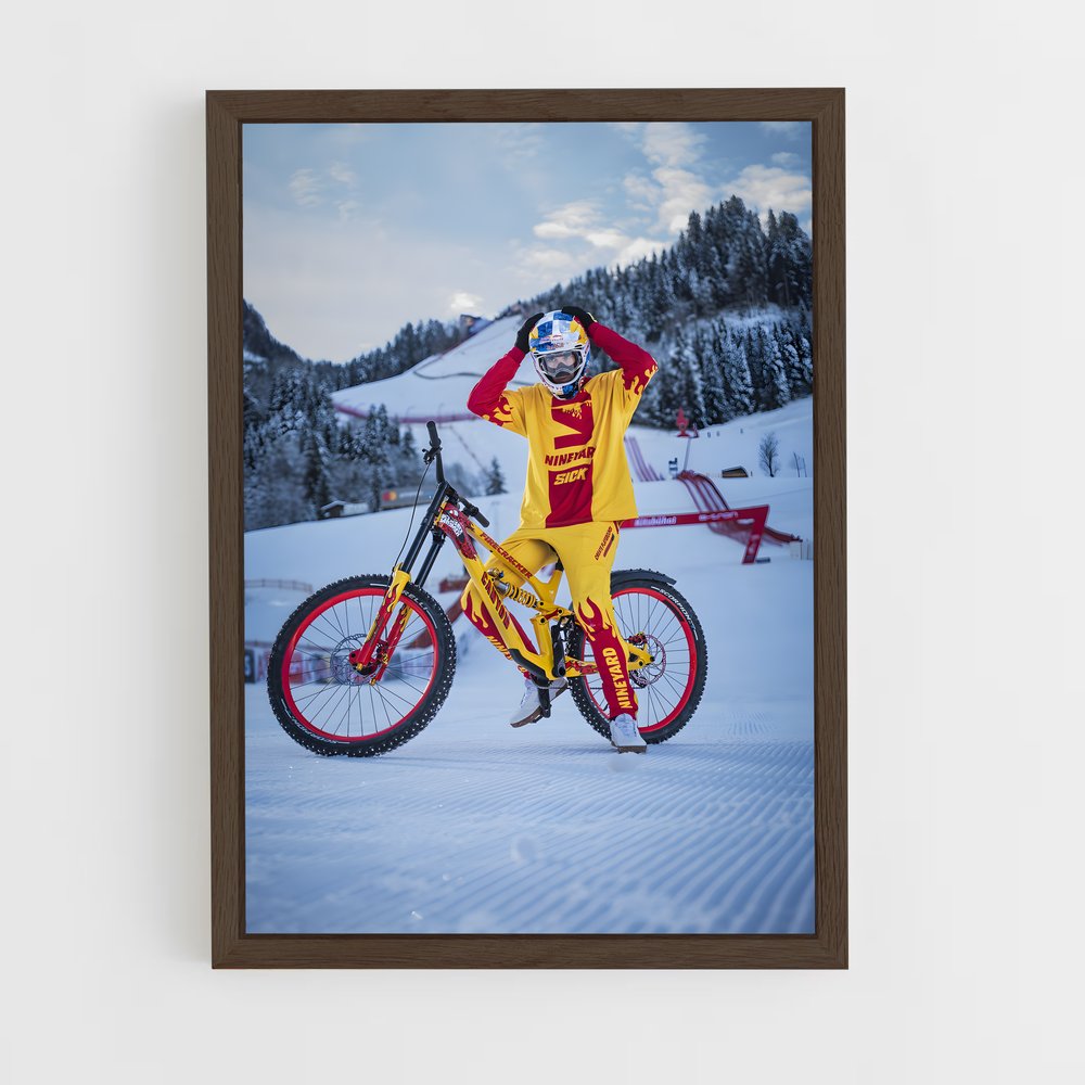 Poster Neige BMX (vue 5)