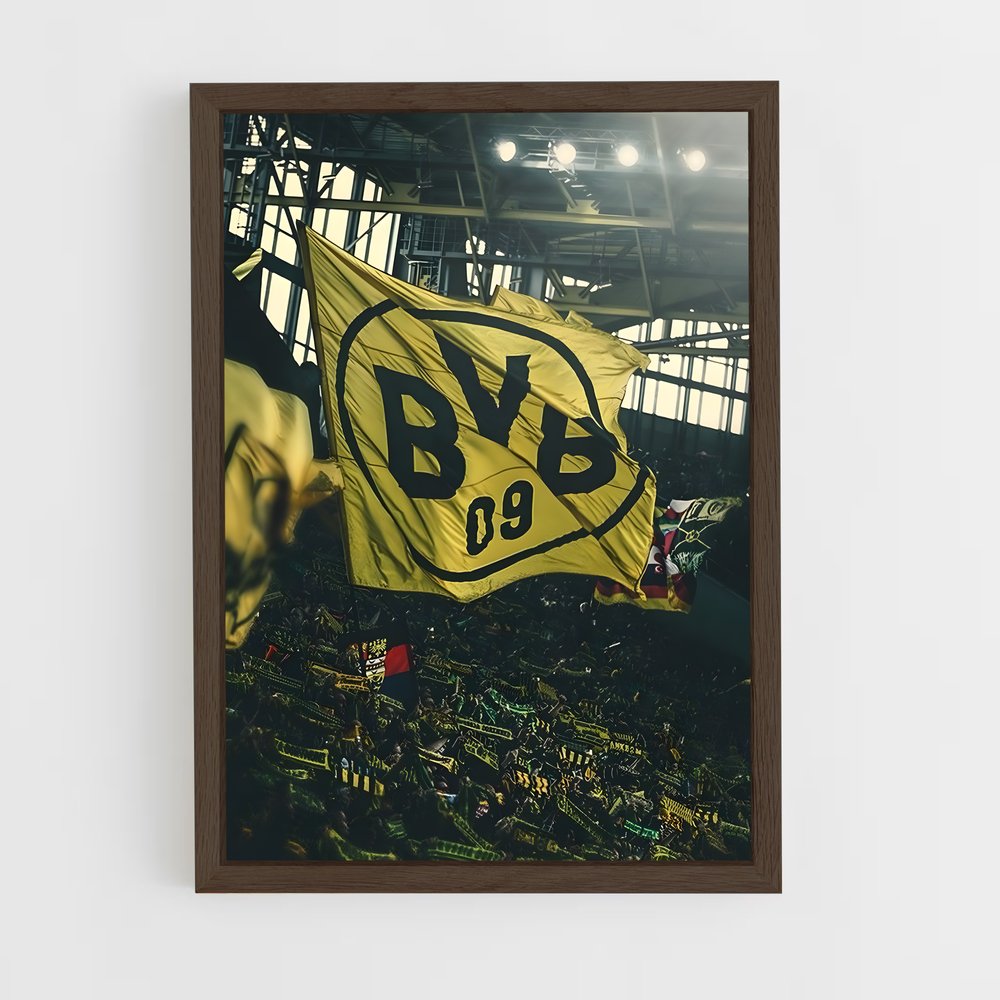 Poster Borussia Dortmund Drapeau – affiche Football (vue 5)