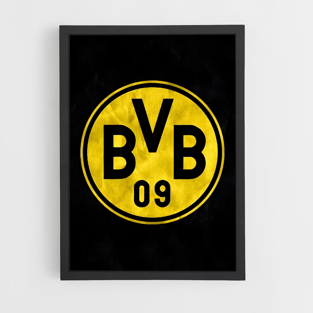 Poster Logo Borussia Dortmund – affiche Football (vue 2)