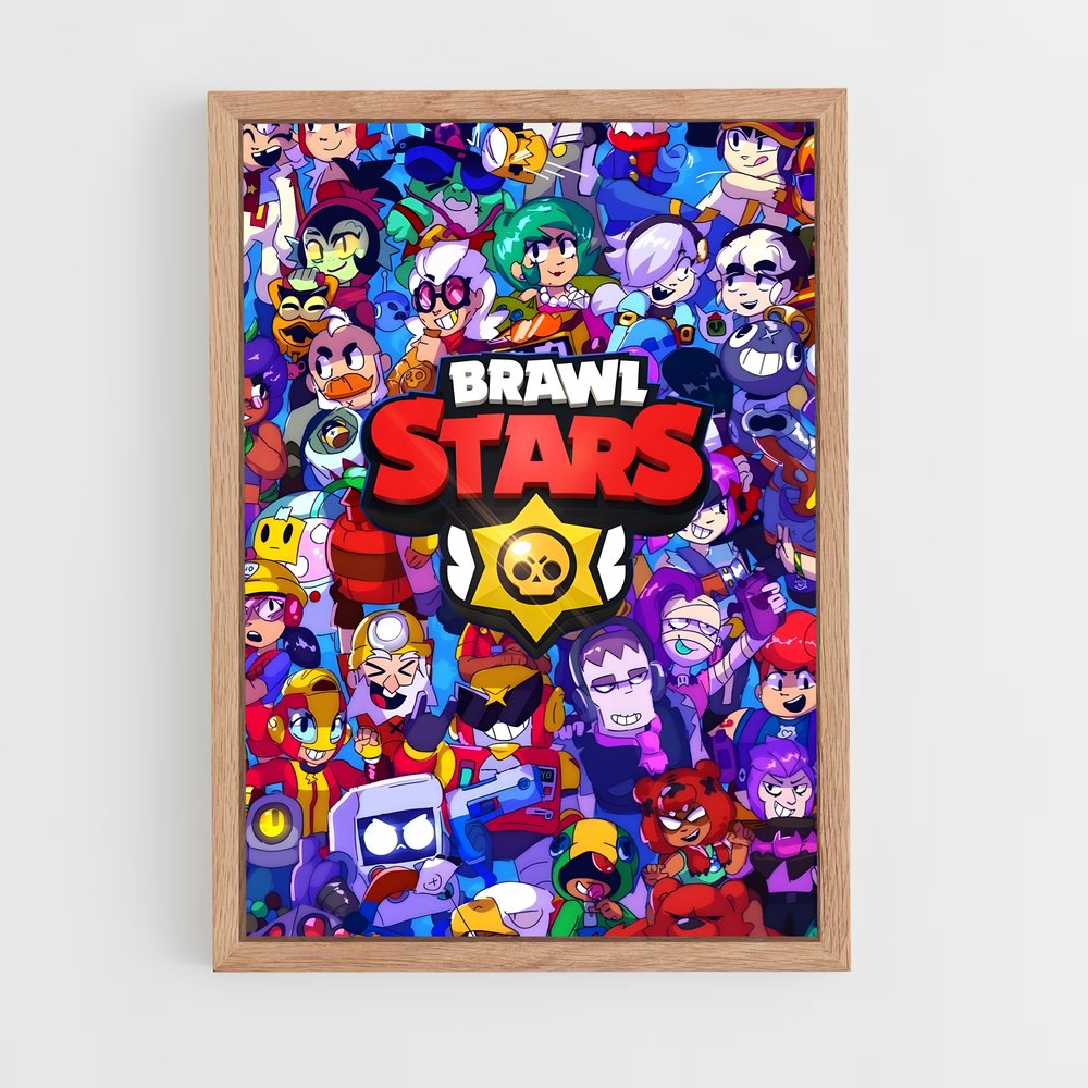 Poster Brawl Star Compétition (vue 4)