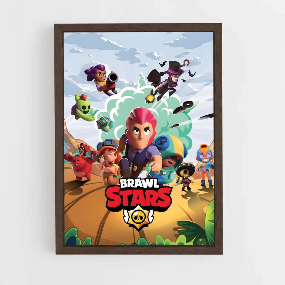 Poster Brawl Star Joueurs (vue 5)