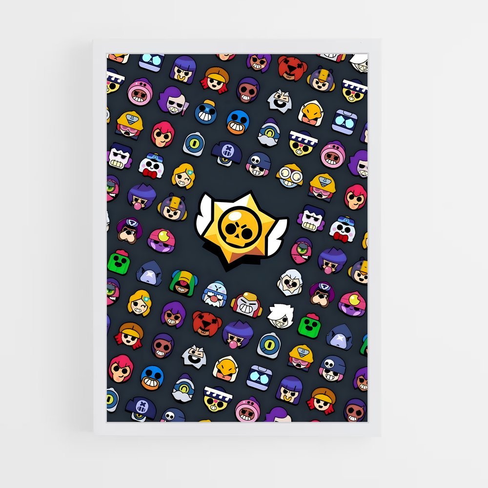 Poster Brawl Star Logo (vue 3)