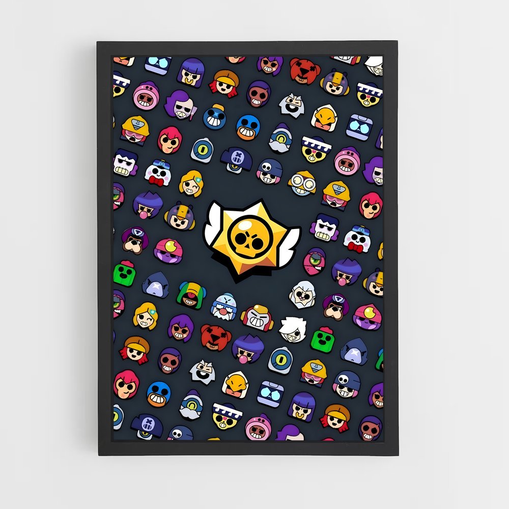 Poster Brawl Star Logo (vue 2)