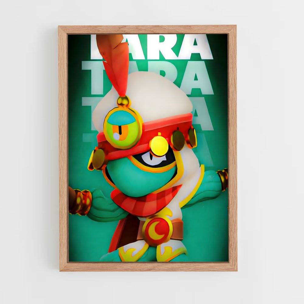 Poster Tara – affiche Brawl Star (vue 4)