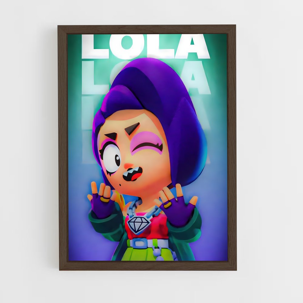 Poster Lola – affiche Brawl Star (vue 5)