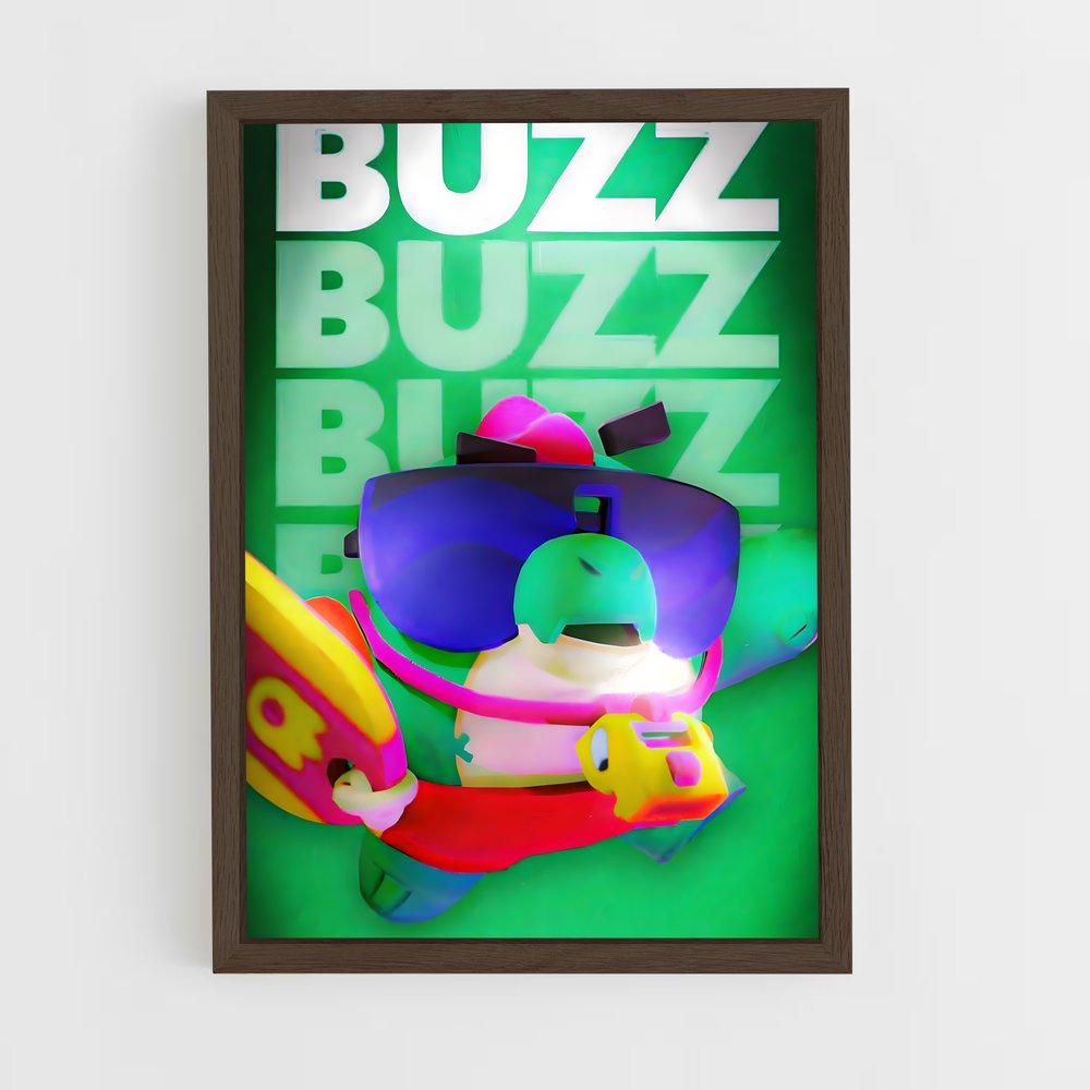 Poster Buzz – affiche Brawl Star (vue 5)