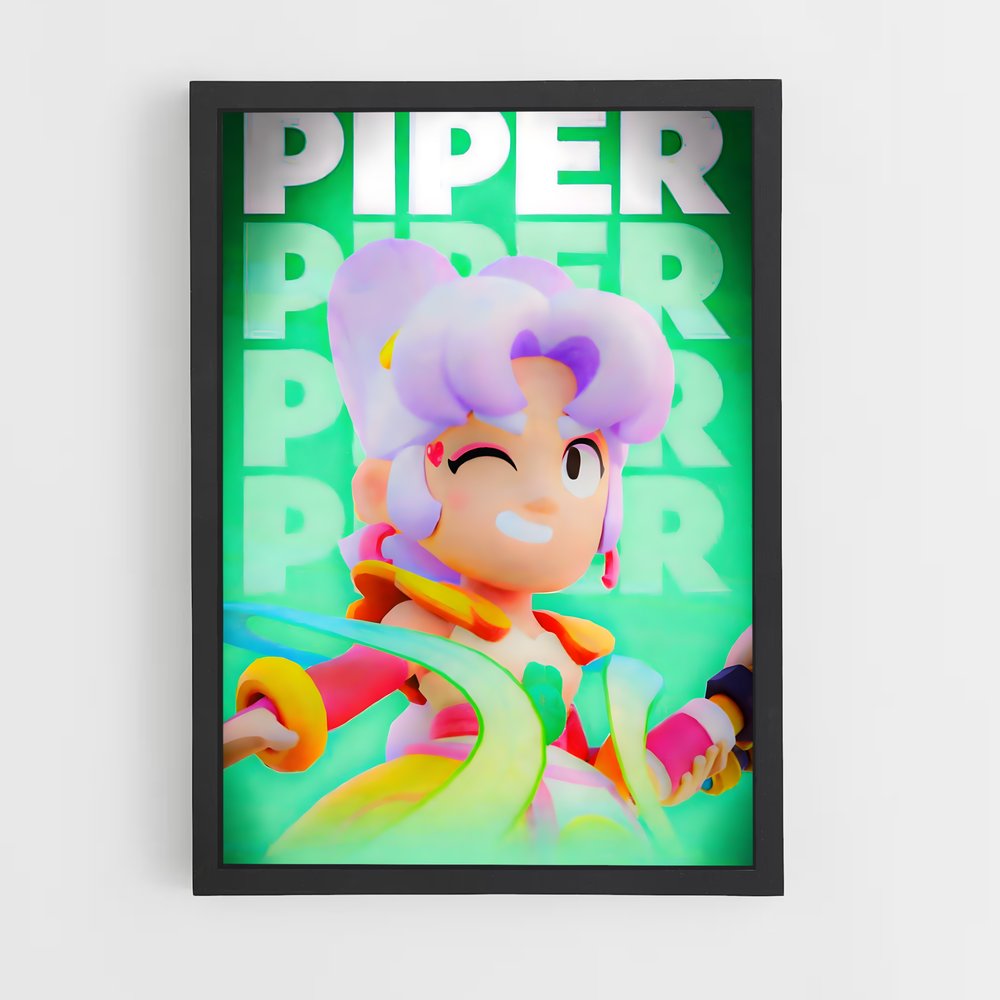 Poster Piper – affiche Brawl Star (vue 2)