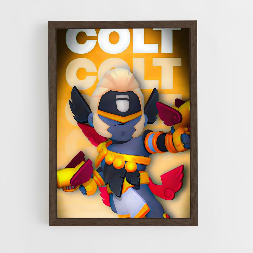 Poster Colt – affiche Brawl Star (vue 5)