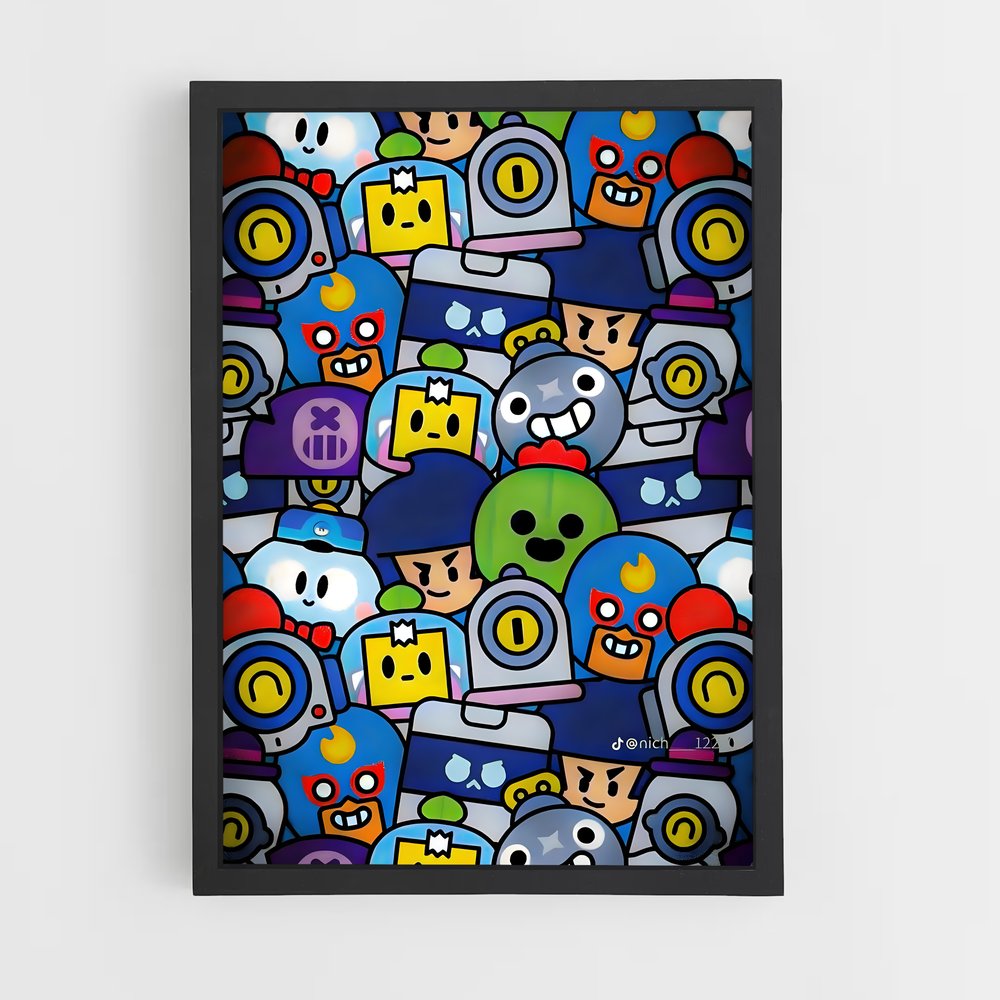 Poster Emoji Brawl Stars (vue 2)