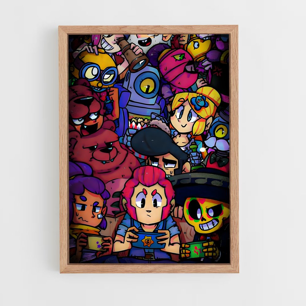 Poster Dessin Brawl Stars (vue 4)