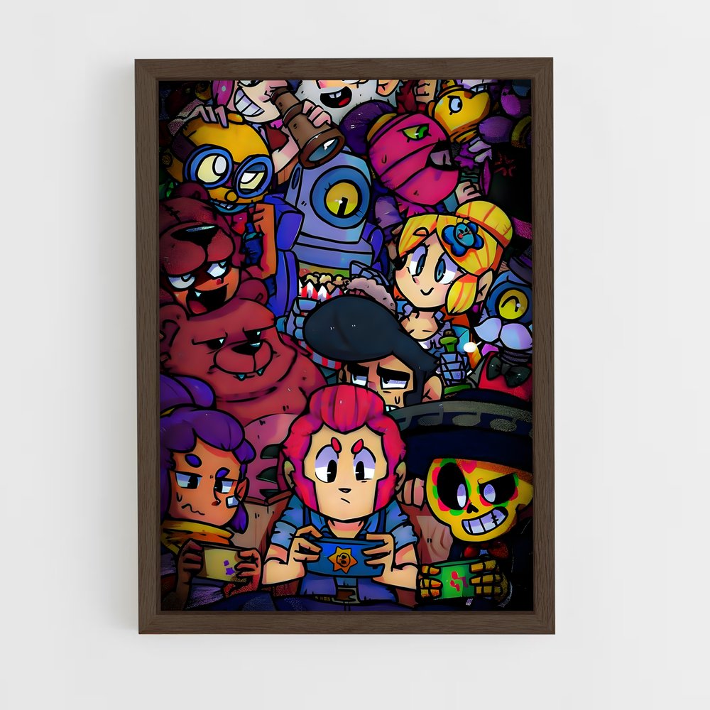 Poster Dessin Brawl Stars (vue 5)