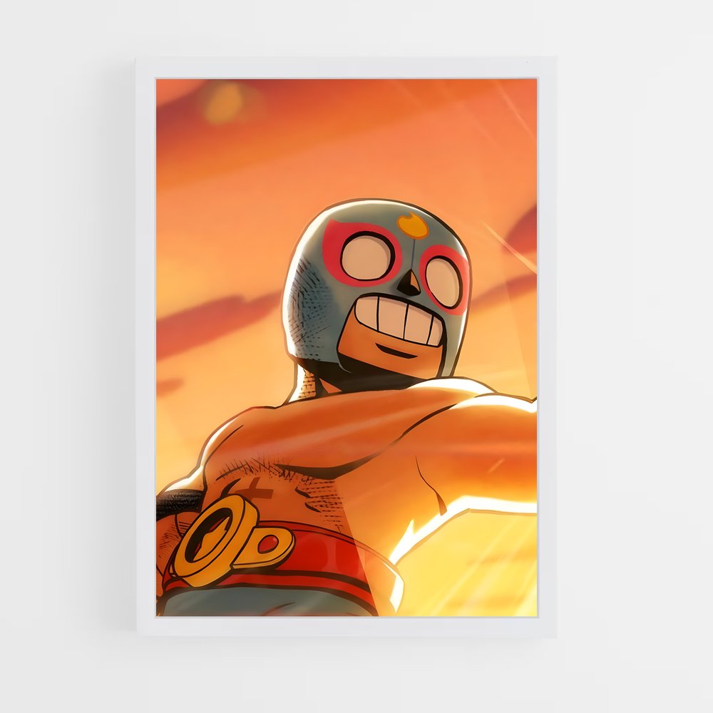 Poster El Costo Fan Art – affiche Brawl Star (vue 3)