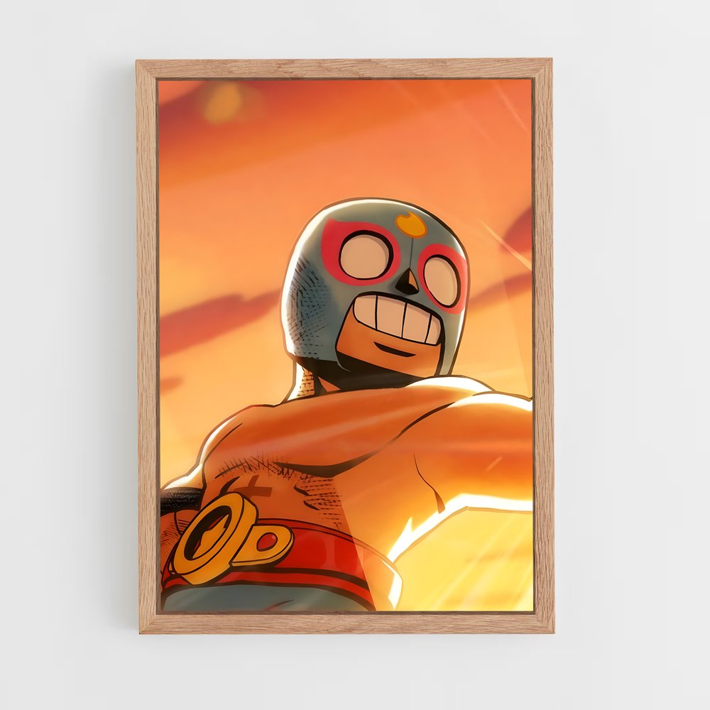 Poster El Costo Fan Art – affiche Brawl Star (vue 4)