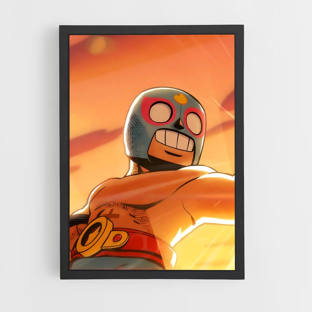Poster El Costo Fan Art – affiche Brawl Star (vue 2)
