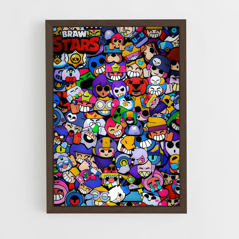 Poster Collage Brawl Stars (vue 5)