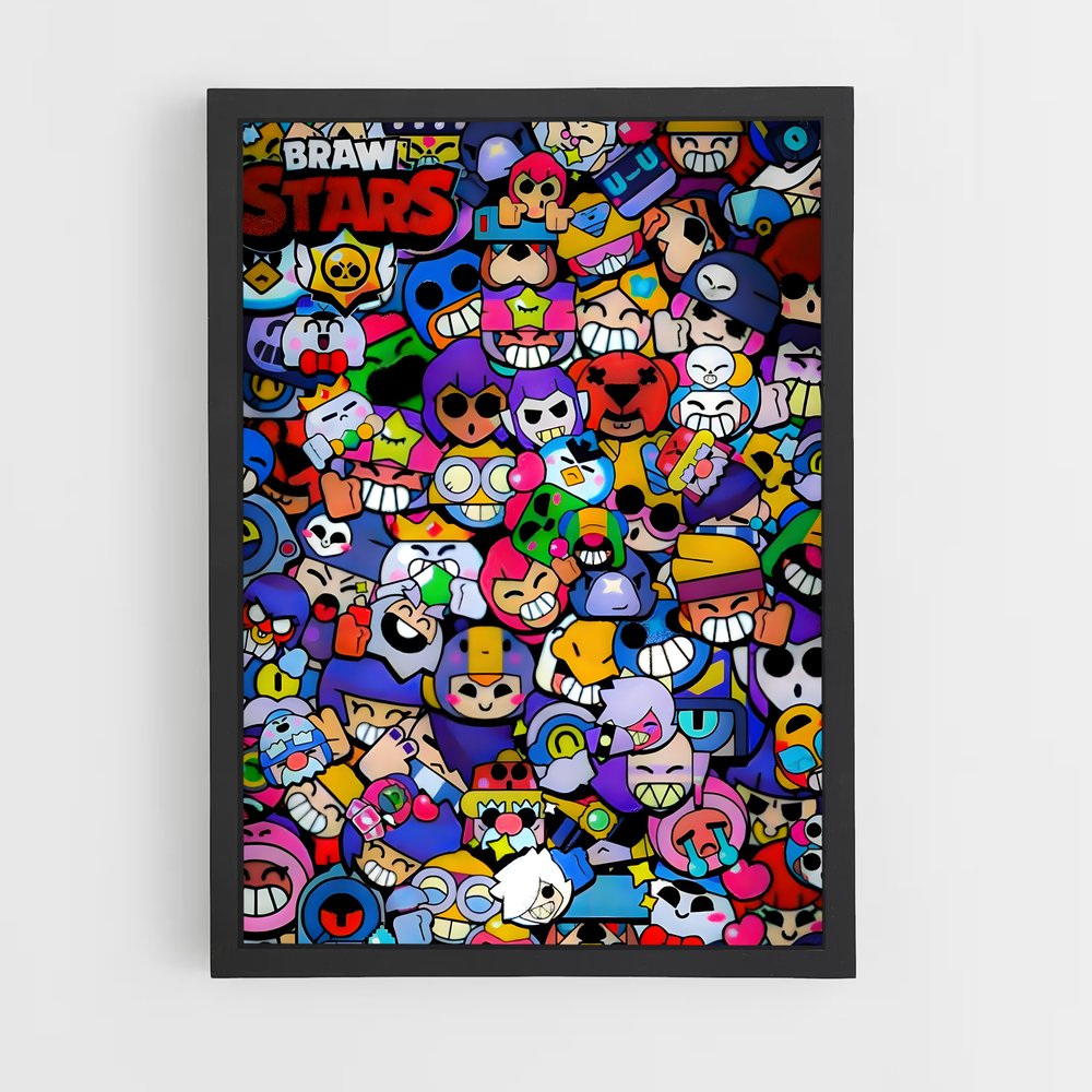 Poster Collage Brawl Stars (vue 2)