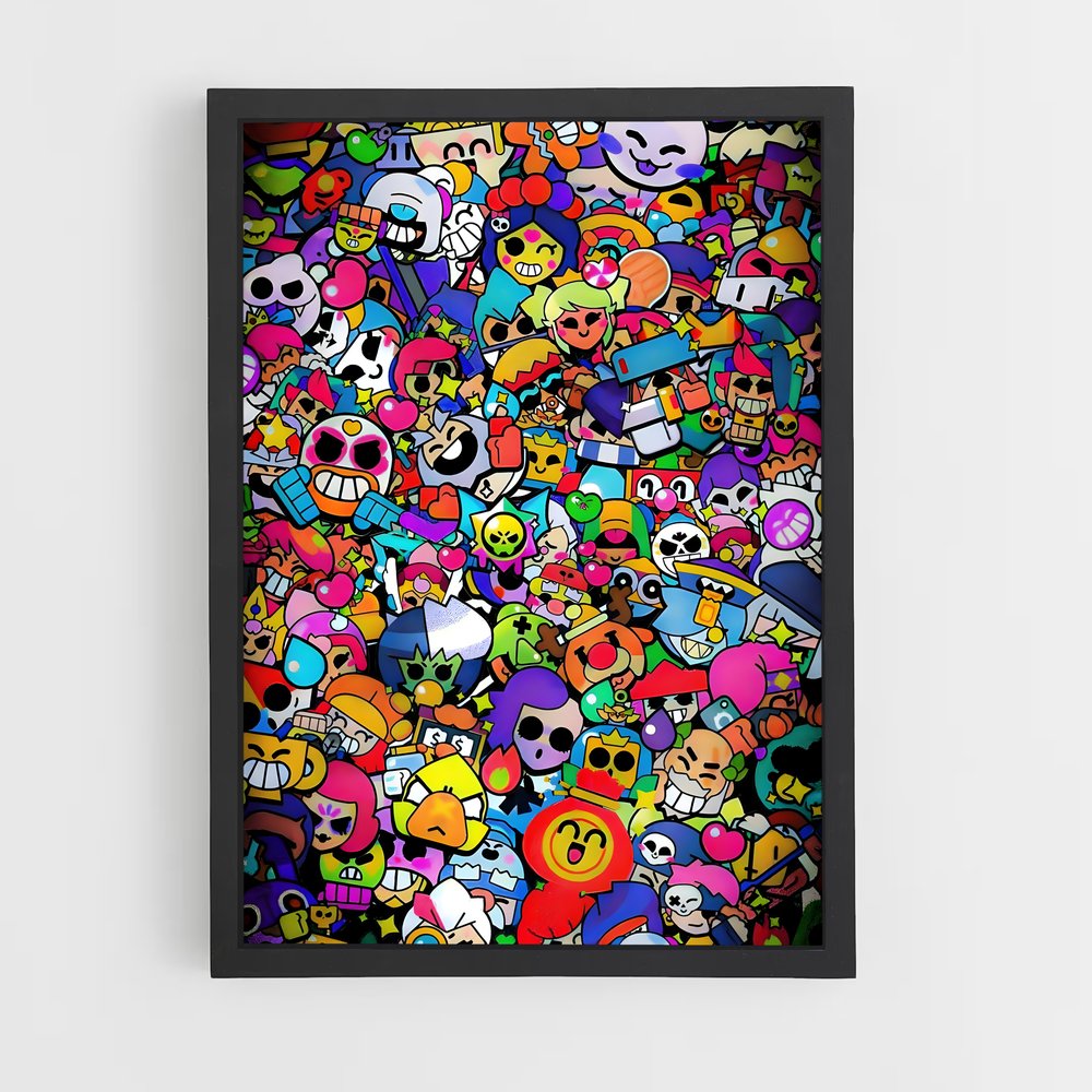 Poster Brawl Stars Emote (vue 2)