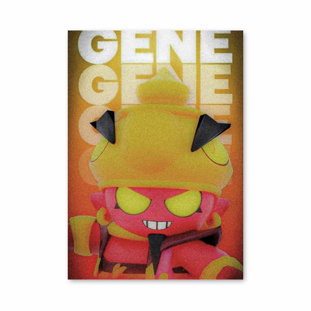 Poster Gene – affiche Brawl Star