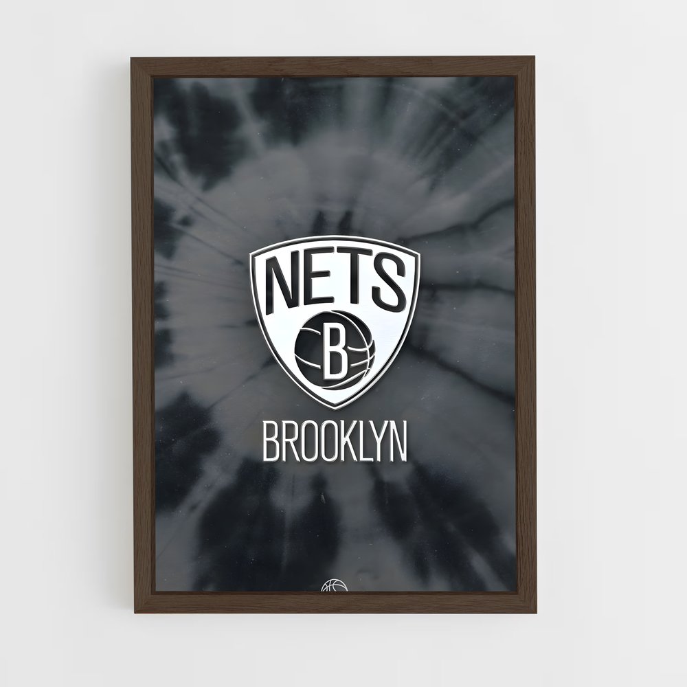 Poster Brooklyn Nets Logo – affiche Basketball (vue 5)