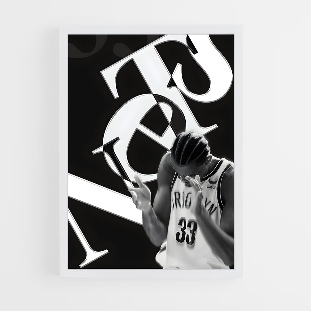 Poster Nets – affiche Basketball (vue 3)