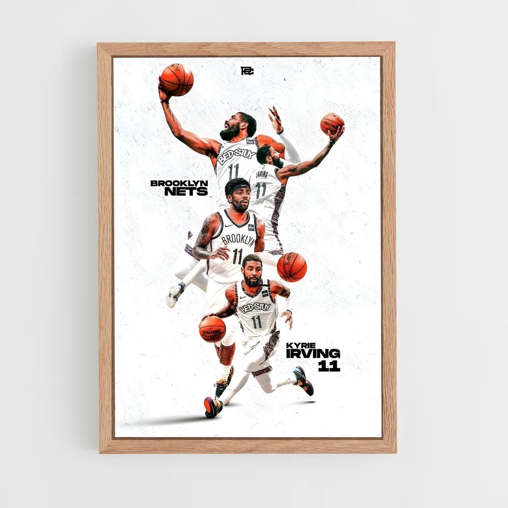 Poster Irving 11 – affiche Basketball (vue 4)