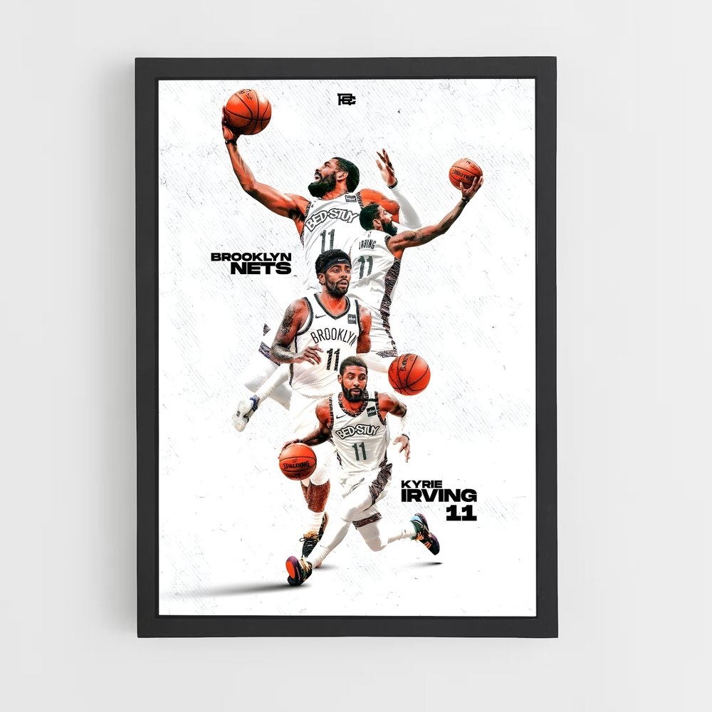 Poster Irving 11 – affiche Basketball (vue 2)