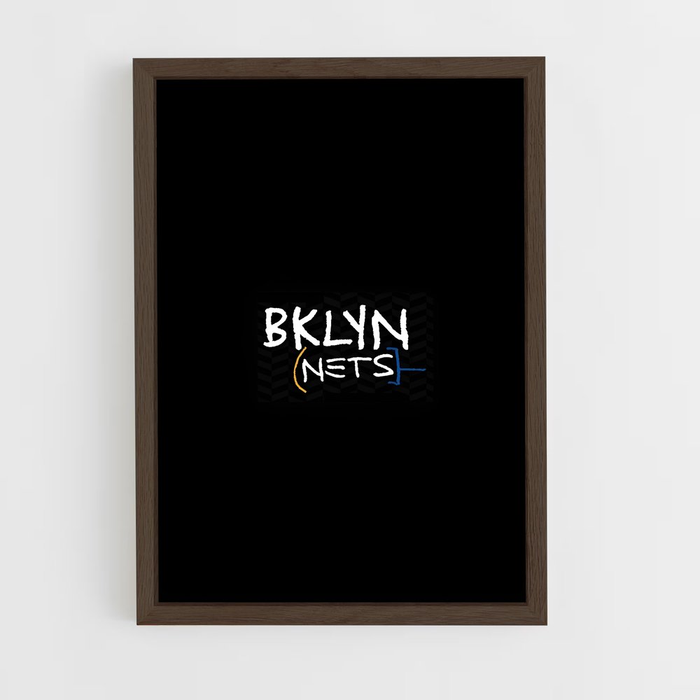Poster Bklyn Nets – affiche Basketball (vue 5)
