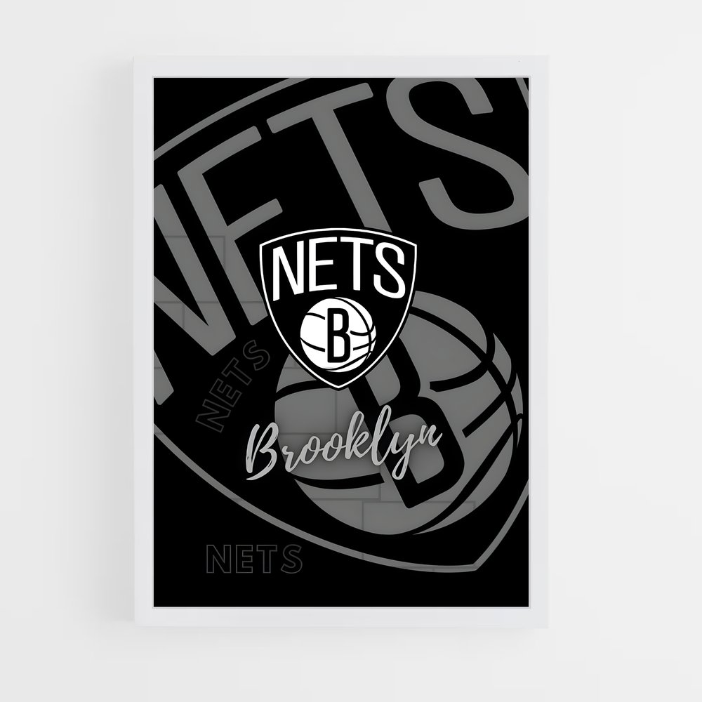 Affiche Brooklyn Nets – affiche Basketball (vue 3)