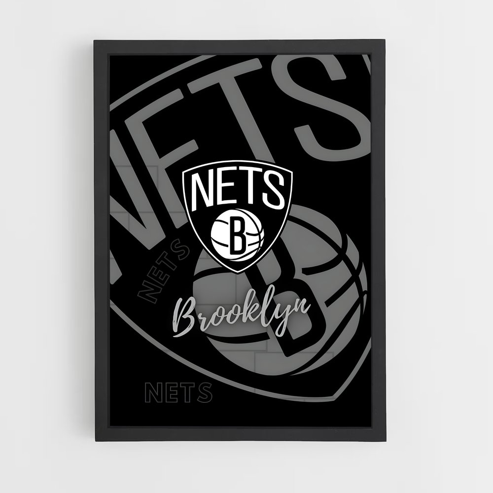 Affiche Brooklyn Nets – affiche Basketball (vue 2)