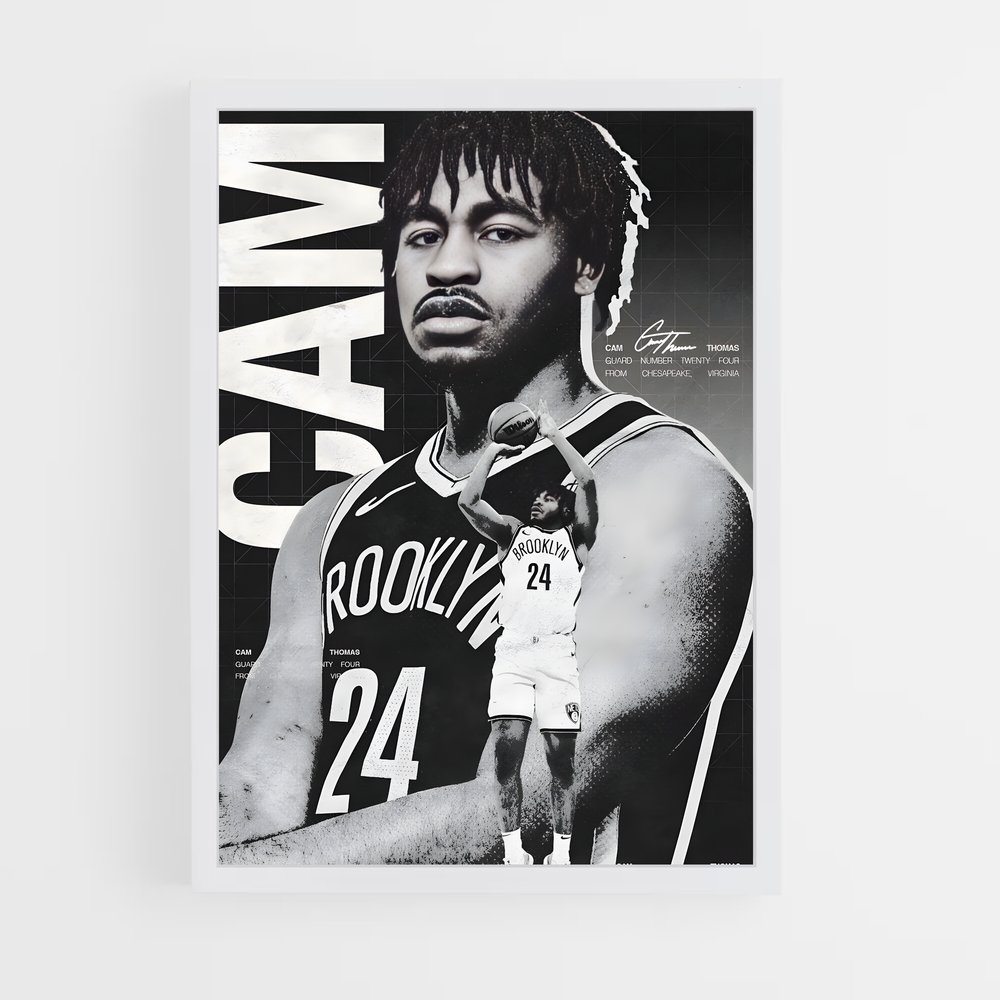 Poster Cam Brooklyn – affiche Basketball (vue 3)