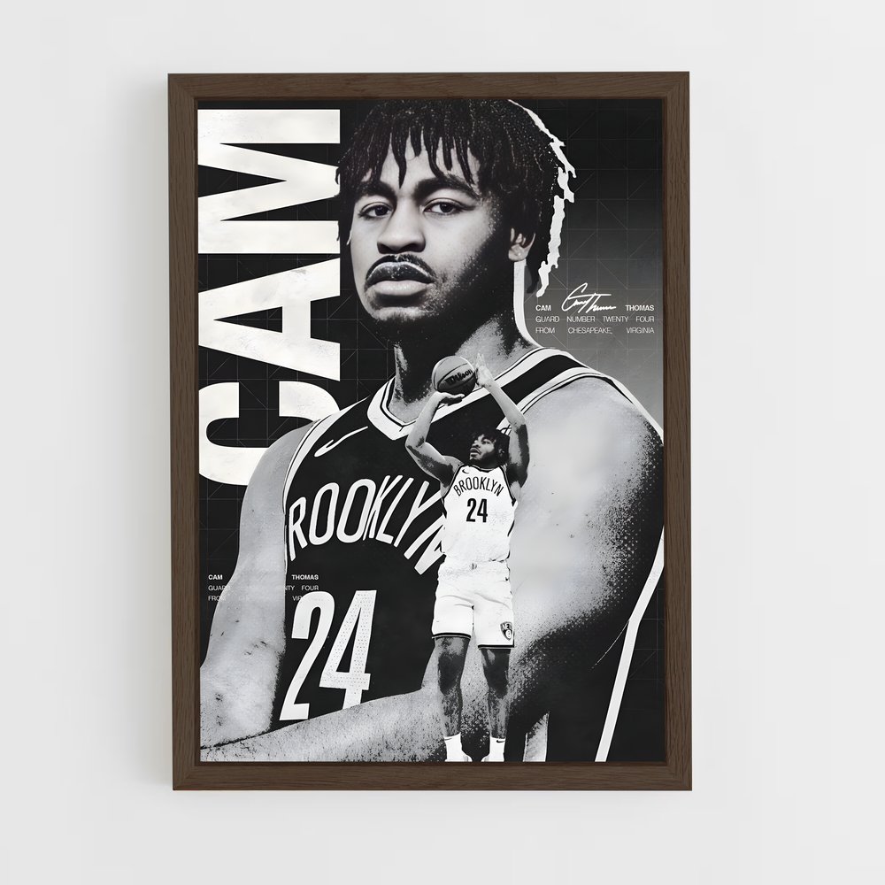 Poster Cam Brooklyn – affiche Basketball (vue 5)