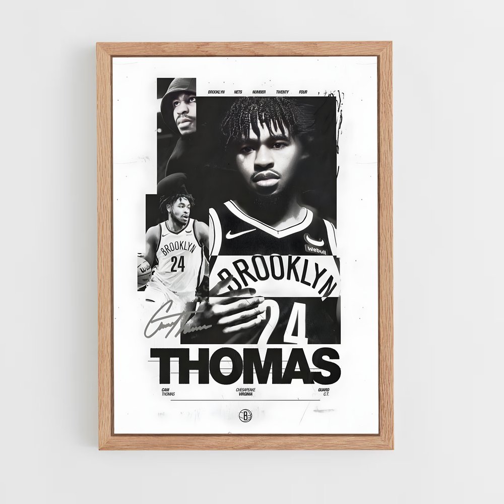 Poster Cameron Thomas – affiche Basketball (vue 4)