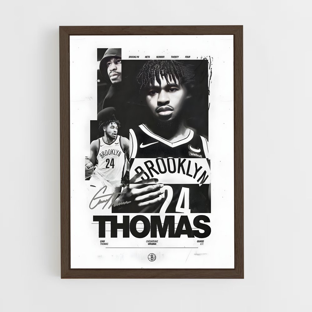 Poster Cameron Thomas – affiche Basketball (vue 5)
