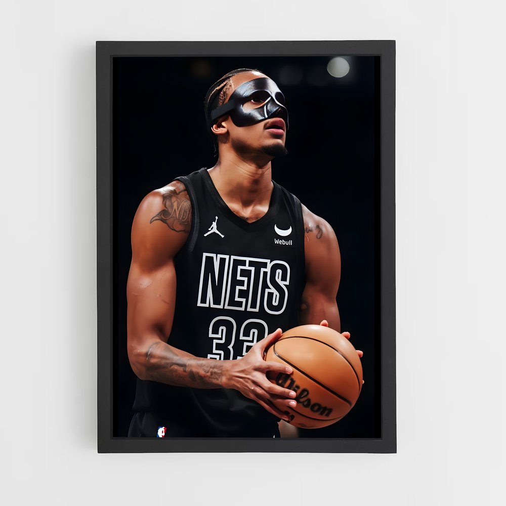 Poster Nicolas Claxton – affiche Basketball (vue 2)