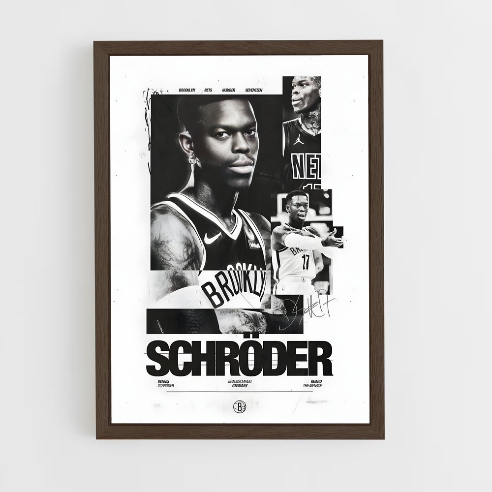 Poster Schröder – affiche Basketball (vue 5)