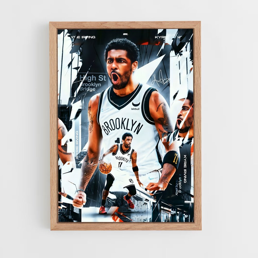 Poster Kyrie Irving – affiche Basketball (vue 4)
