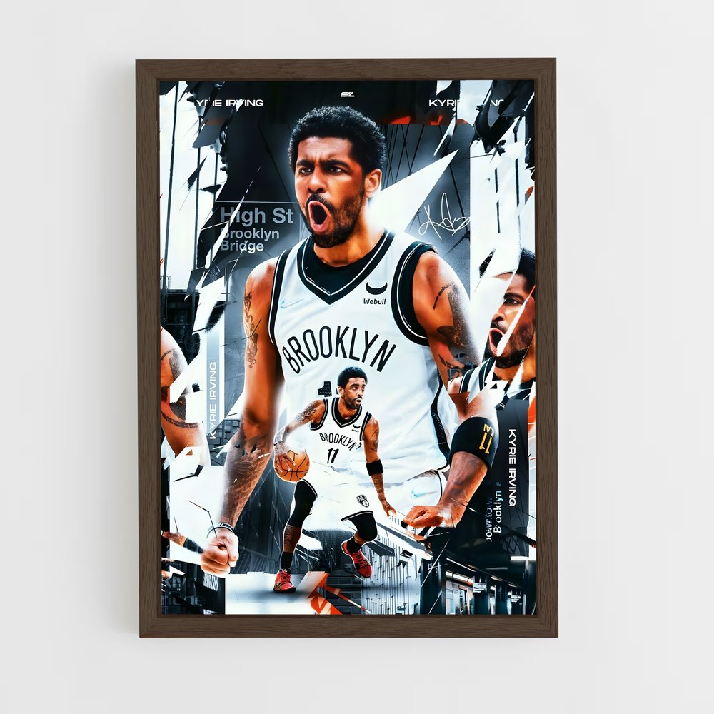 Poster Kyrie Irving – affiche Basketball (vue 5)