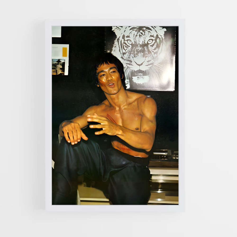 Poster Bruce Lee Muscle (vue 3)