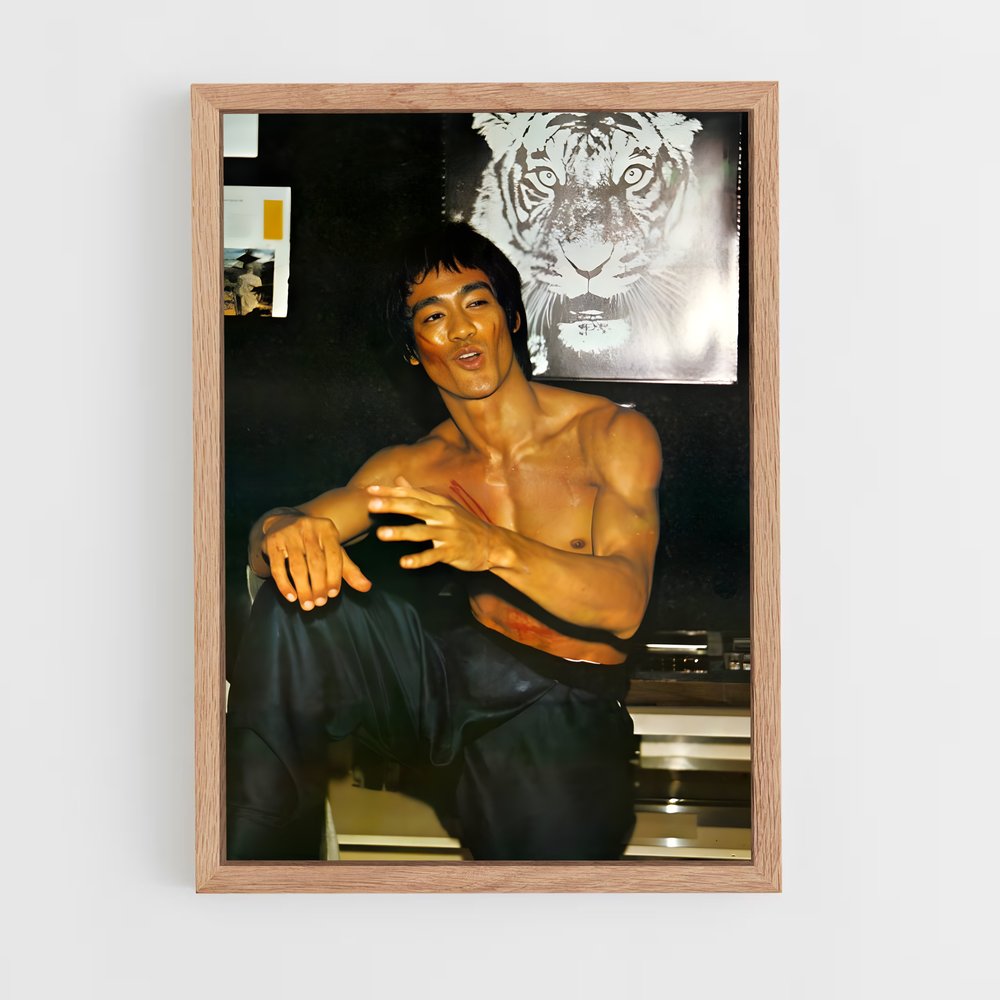 Poster Bruce Lee Muscle (vue 4)