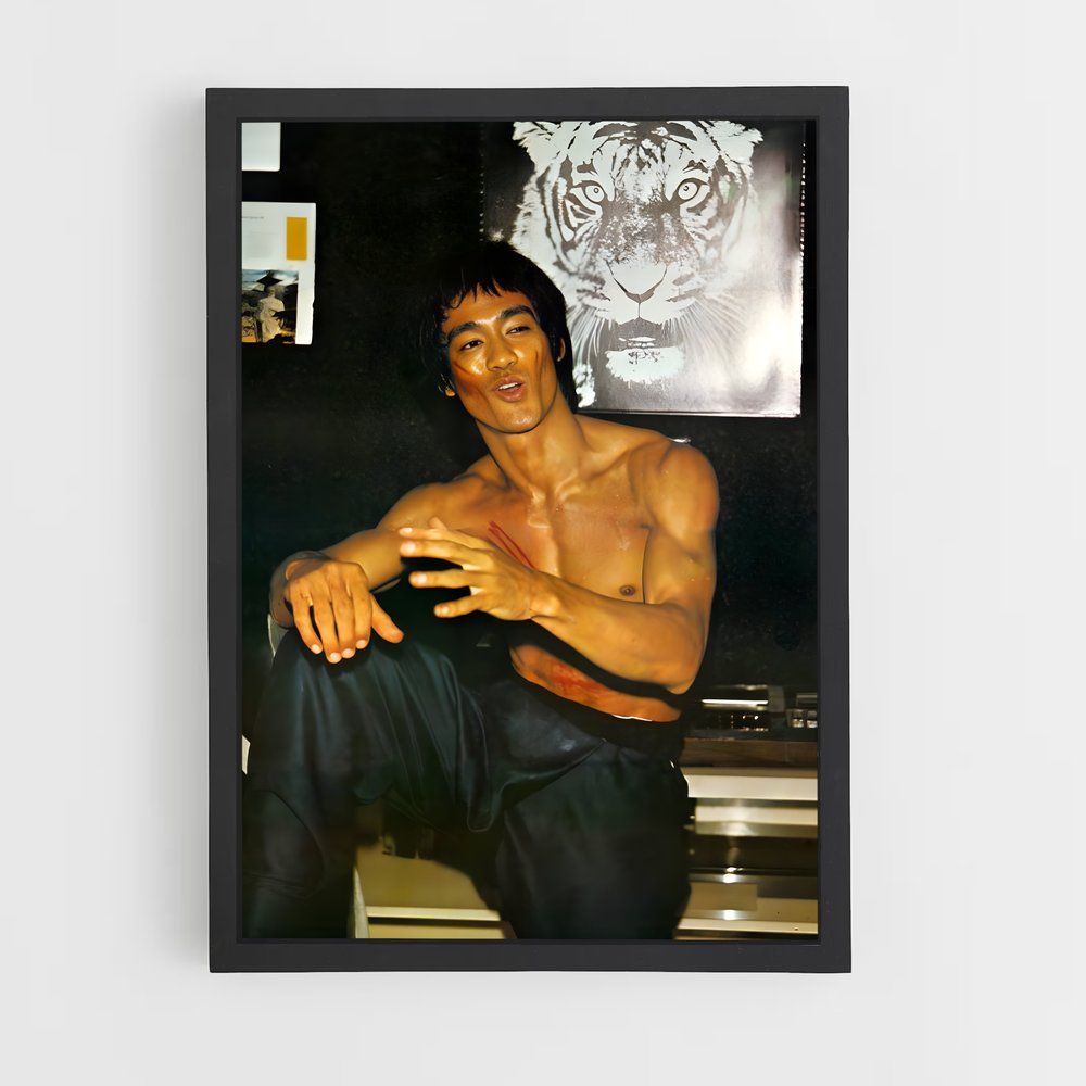 Poster Bruce Lee Muscle (vue 2)