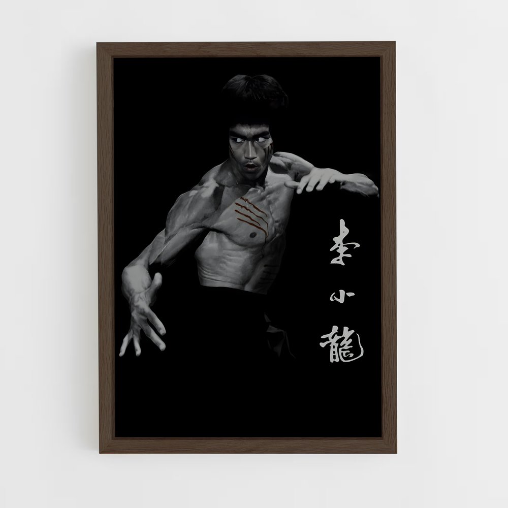 Poster Bruce Lee Griffe (vue 5)