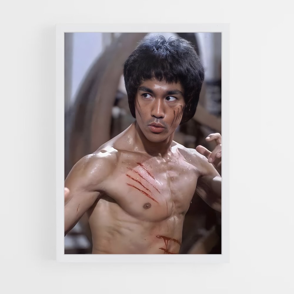Poster Bruce Lee Tigre (vue 3)