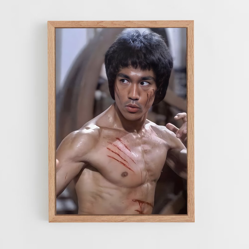 Poster Bruce Lee Tigre (vue 4)