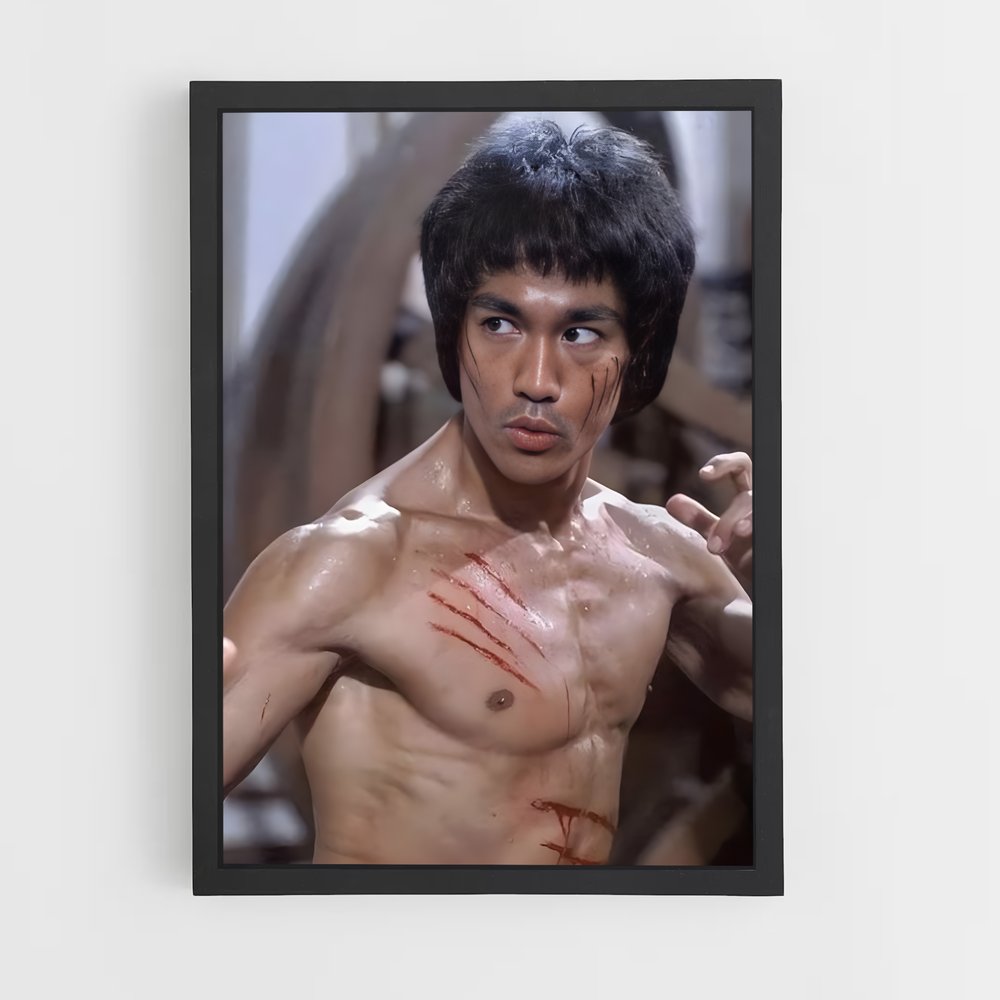 Poster Bruce Lee Tigre (vue 2)