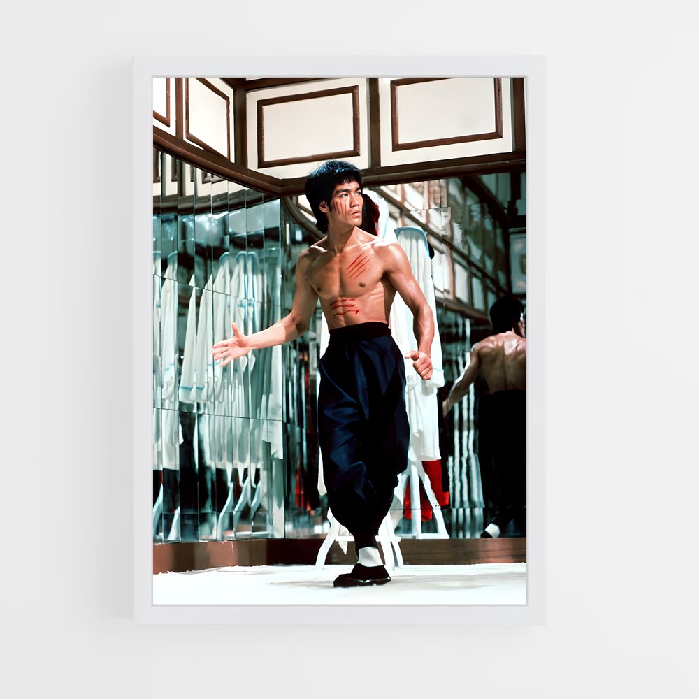 Poster Bruce Lee Corps (vue 3)