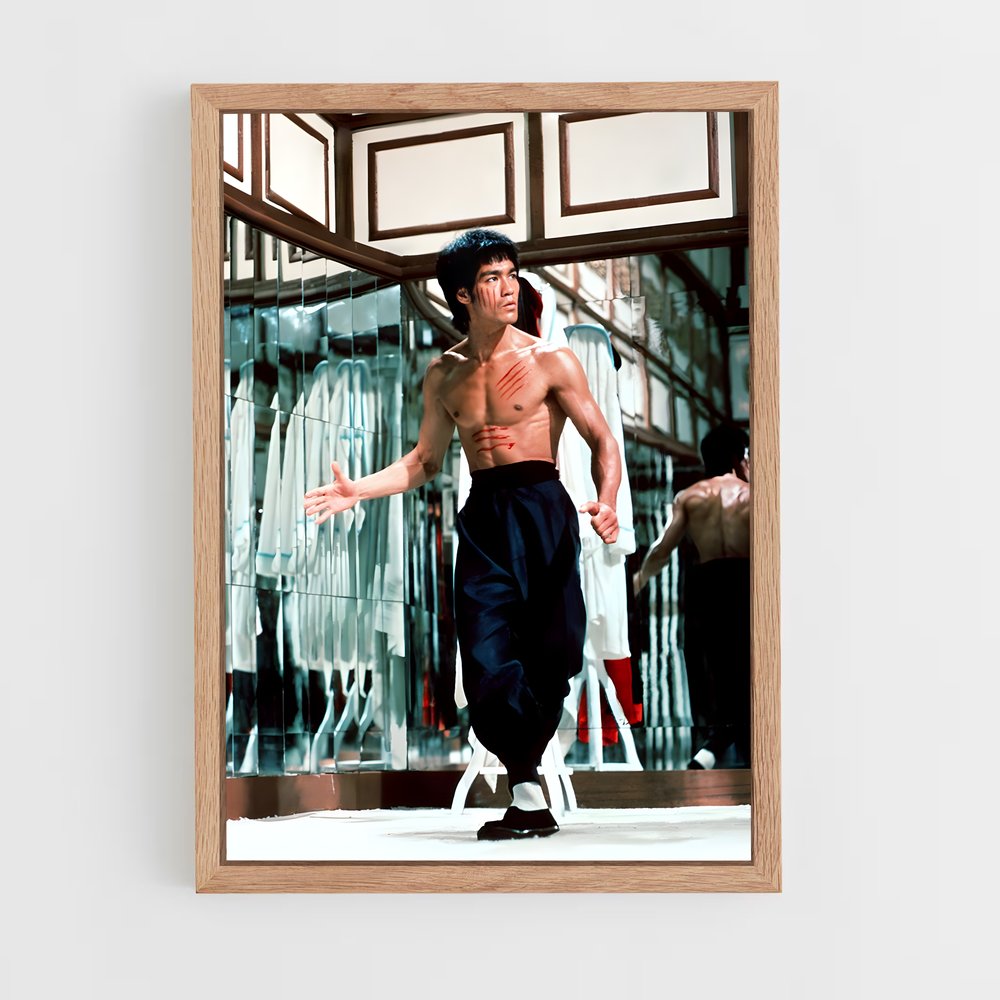 Poster Bruce Lee Corps (vue 4)
