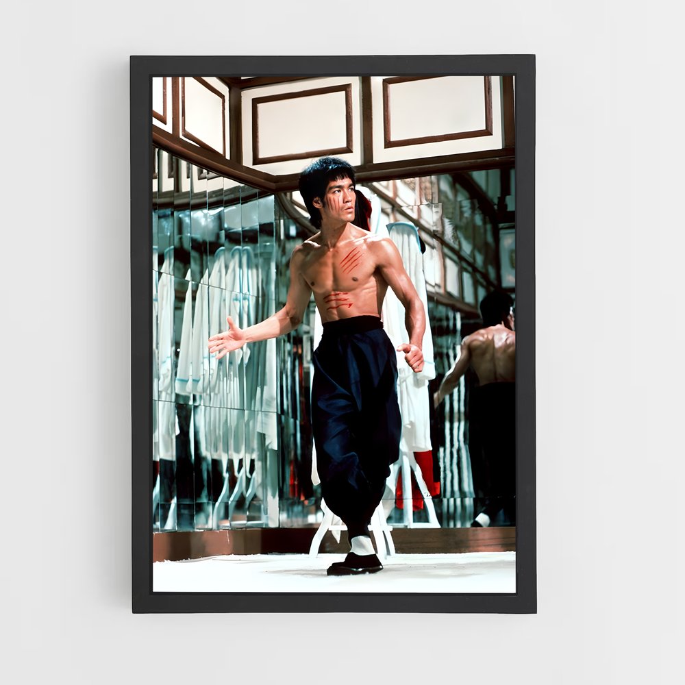 Poster Bruce Lee Corps (vue 2)