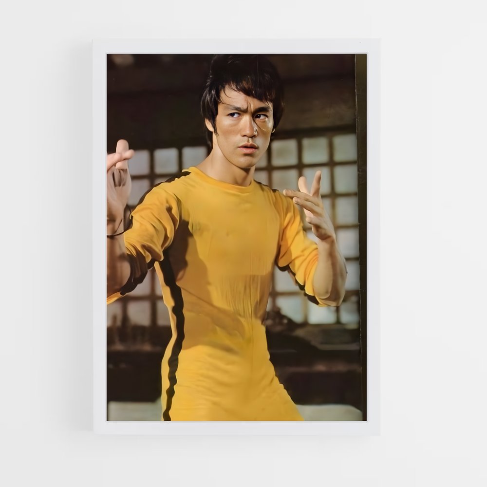 Poster Bruce Lee Vintage (vue 3)