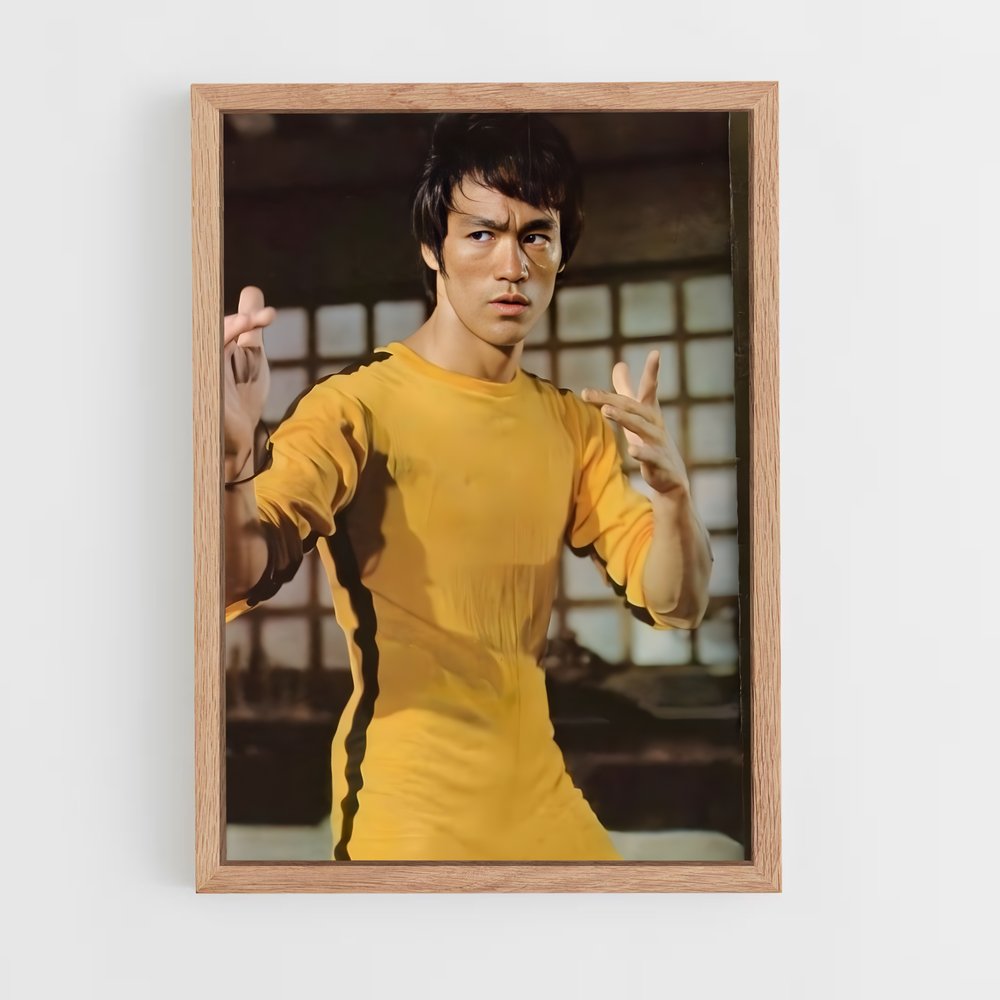Poster Bruce Lee Vintage (vue 4)